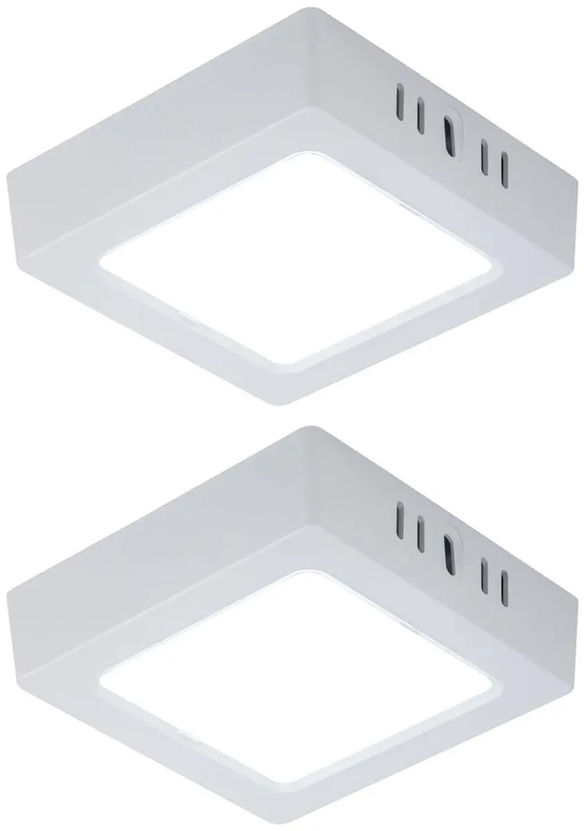 LED plafondlamp woonkamerverlichting halverlichting opbouw paneel vierkante keuk