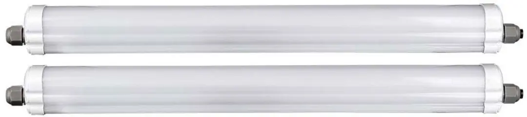 LED diffusor licht vochtbestendig licht garage licht hal licht plafondlamp, wit