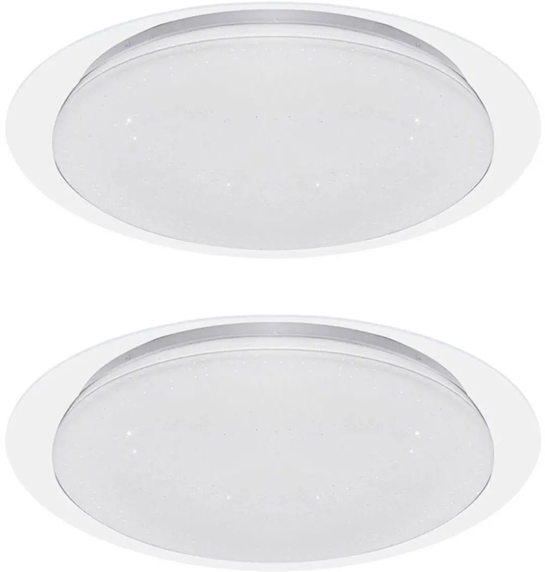 LED plafondlamp dimbaar met afstandsbediening keukenlamp sterrenhemel effect, na