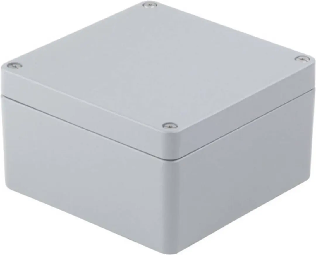 Weidmüller KLIPPON K41 Universele Behuizing - 122x120x81mm - Zilver-grijs - afbeelding 2 van 2