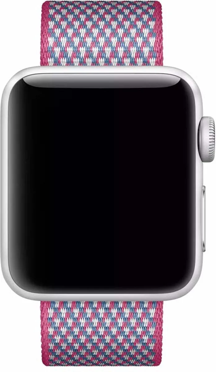 Apple Woven Nylon Apple Watch Band - Rood - MPW32