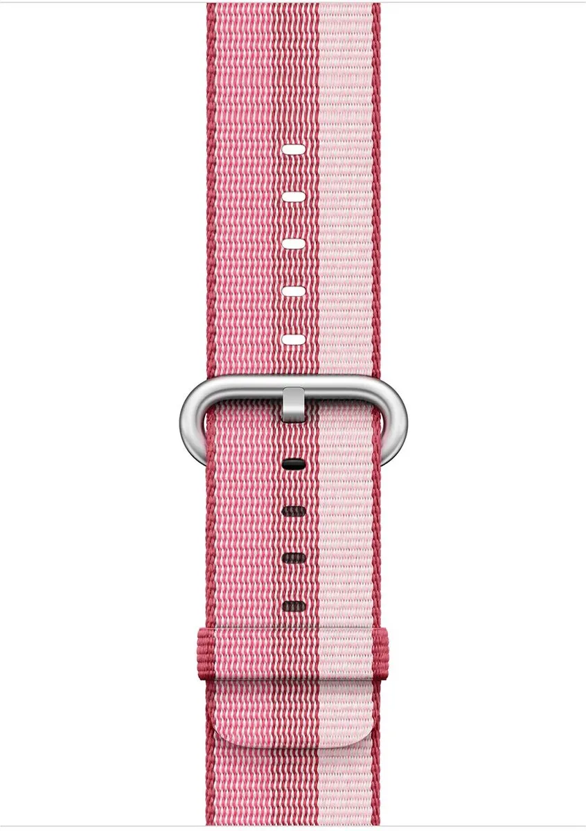 Apple Woven Nylon Apple Watch Band - Rood - MPW32