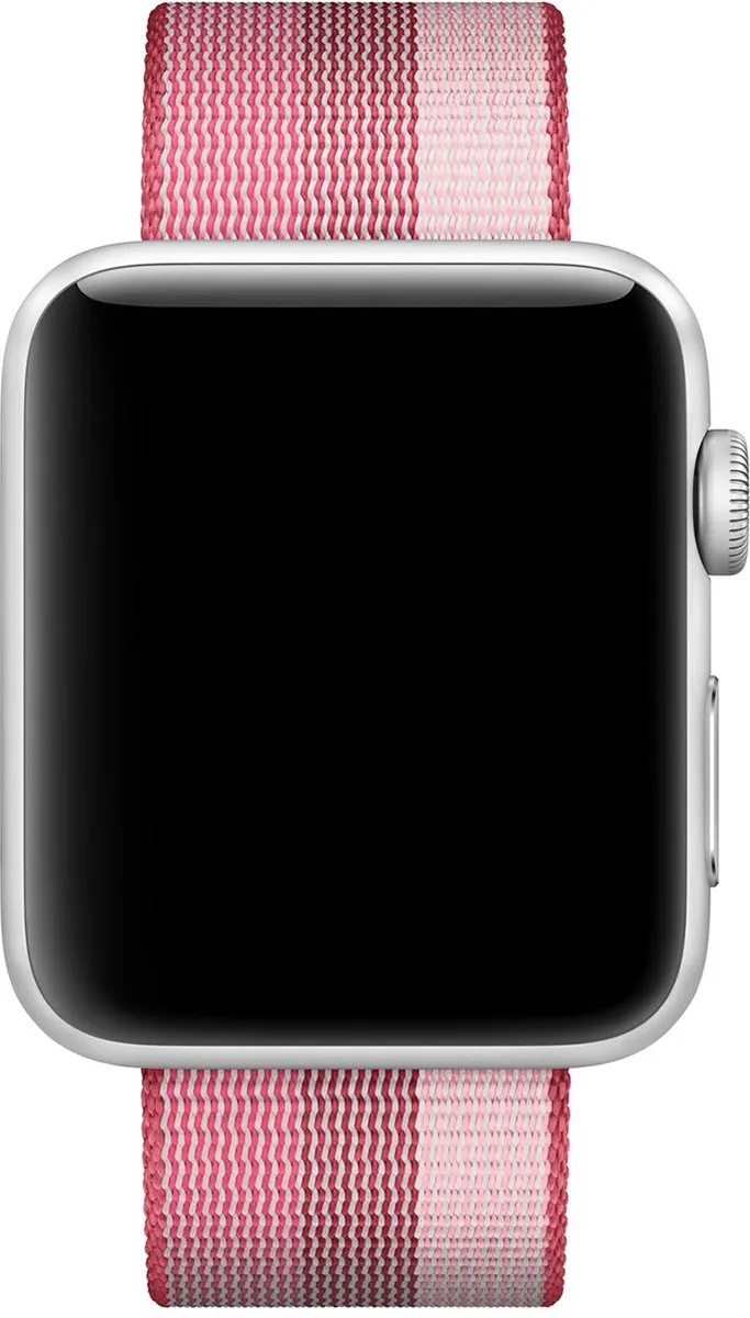 Apple Woven Nylon Apple Watch Band - Rood - MPW32