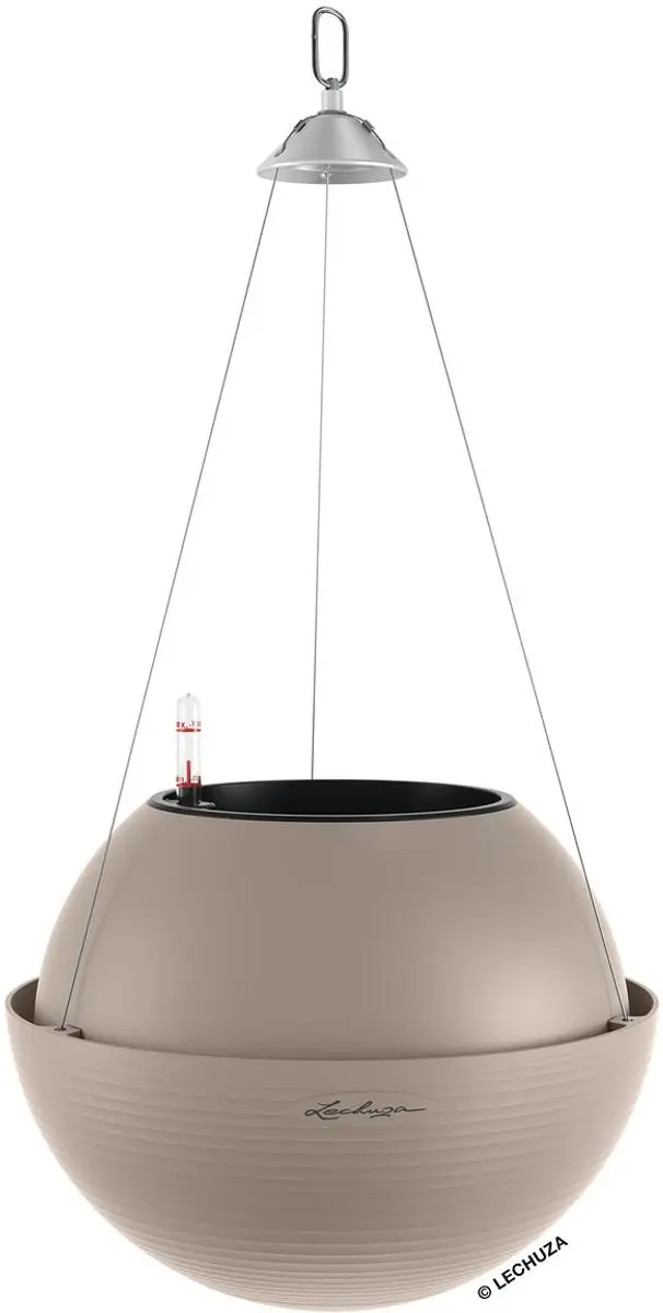 Lechuza Bola Color 32 Plantenbak Ø32cm - Zandbruin - afbeelding 2 van 6