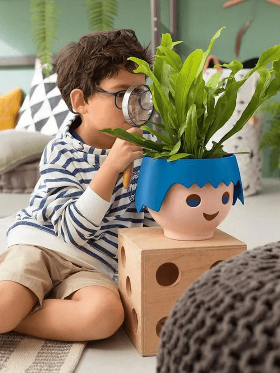 Lechuza Playmobil Ojo Plantenbak - Ravenzwart - afbeelding 6 van 6