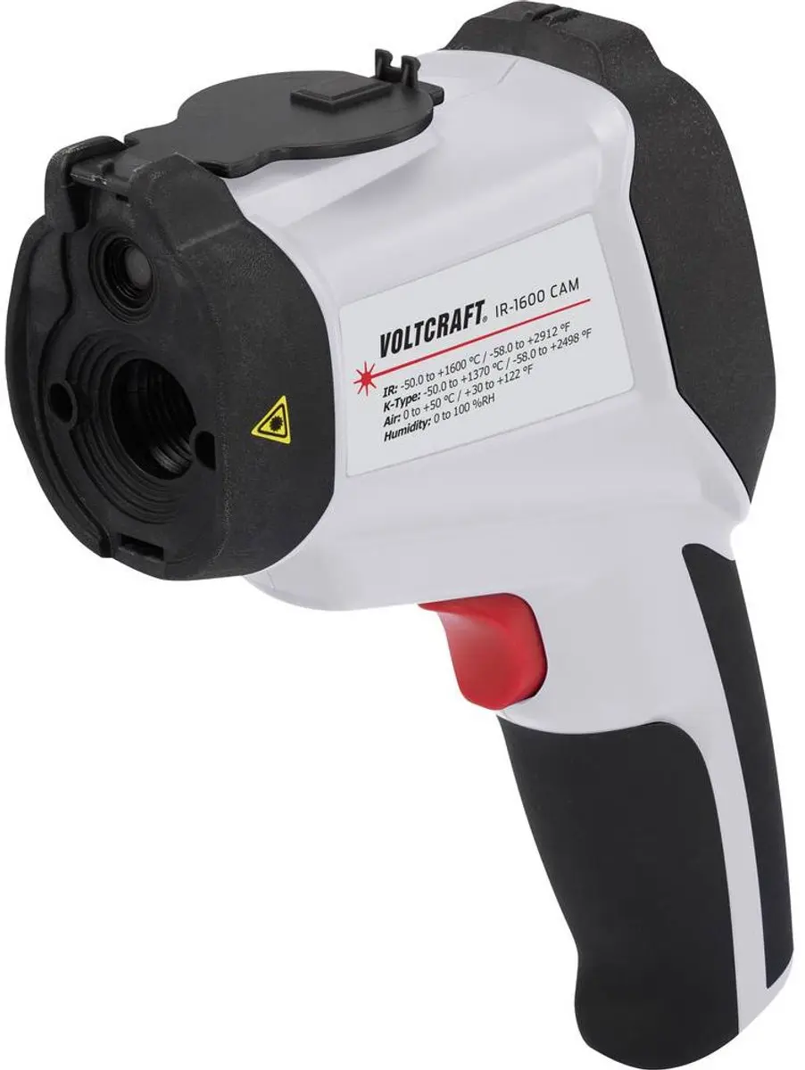 Voltcraft IR-1600CAM Infrarood-thermometer - 50:1 - -50 tot +1600°C - afbeelding 2 van 4