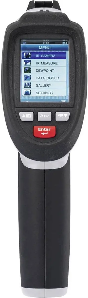 Voltcraft IR-1600CAM Infrarood-thermometer - 50:1 - -50 tot +1600°C - afbeelding 3 van 4