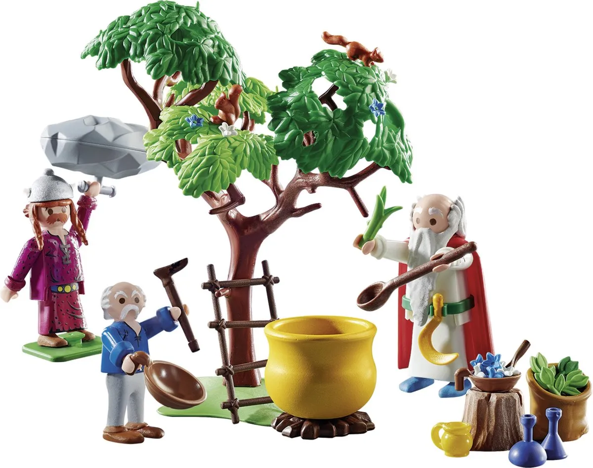 Playmobil Asterix Panoramix met Toverdrank 70933 - Multicolor