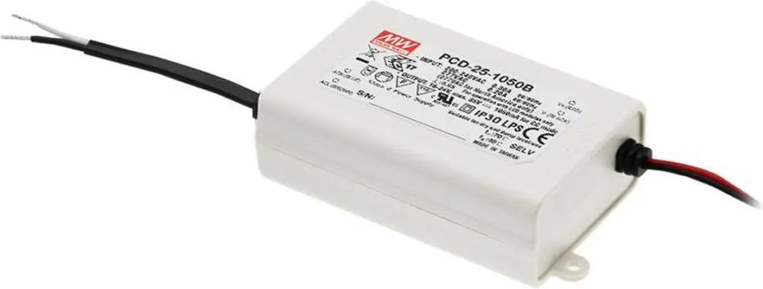 Mean Well PCD-25-350B LED-driver Constante stroomsterkte 25 W 0.35 A 40