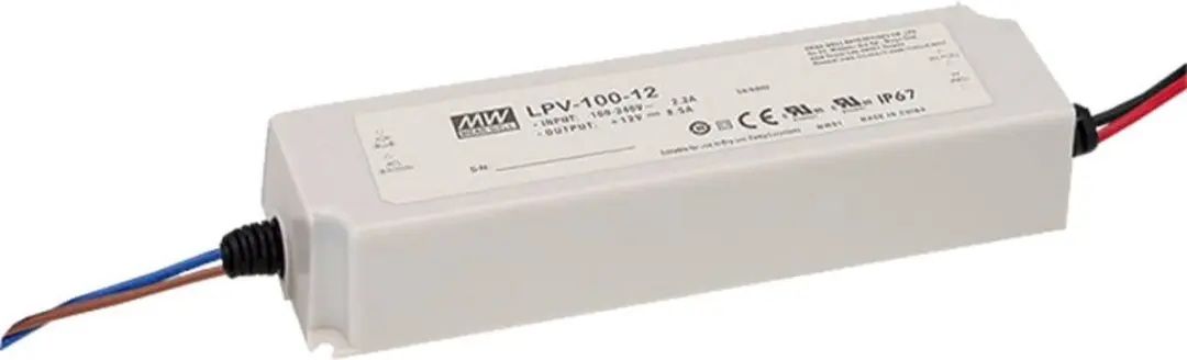 Mean Well LPV-100-48 LED-transformator Constante spanning 100 W 0