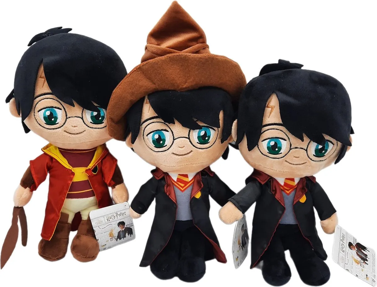 Harry Potter Knuffel Pluche 33cm - Harry - afbeelding 5 van 5