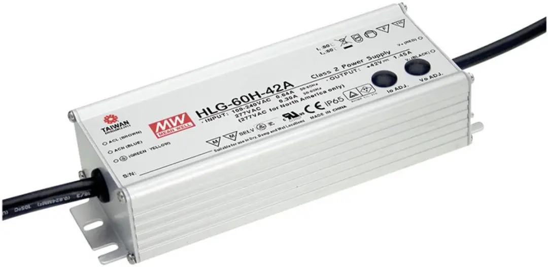 Mean Well HLG-60H-15A LED-driver 60W 15V