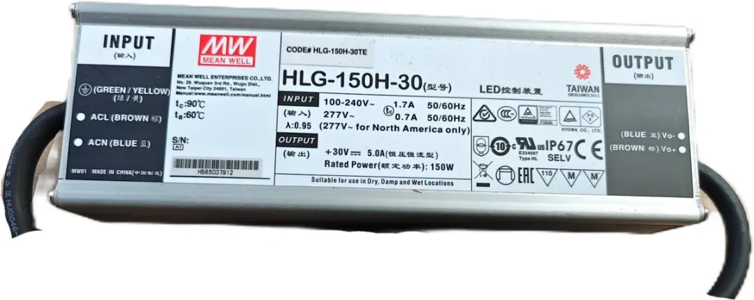 Mean Well HLG-150H-30