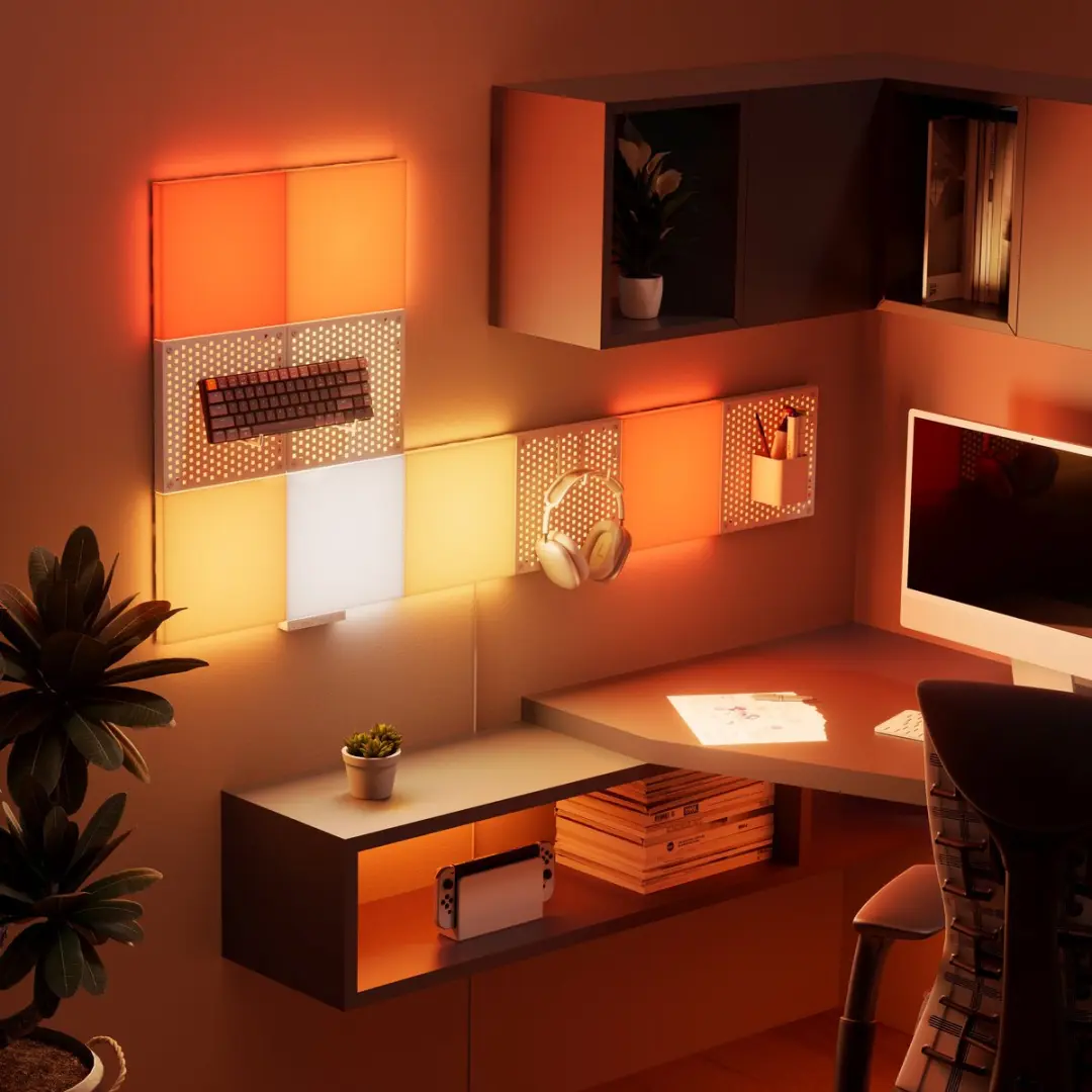 Nanoleaf Blocks N8100E00-1BP Light Pegboard Uitbreiding - afbeelding 3 van 6