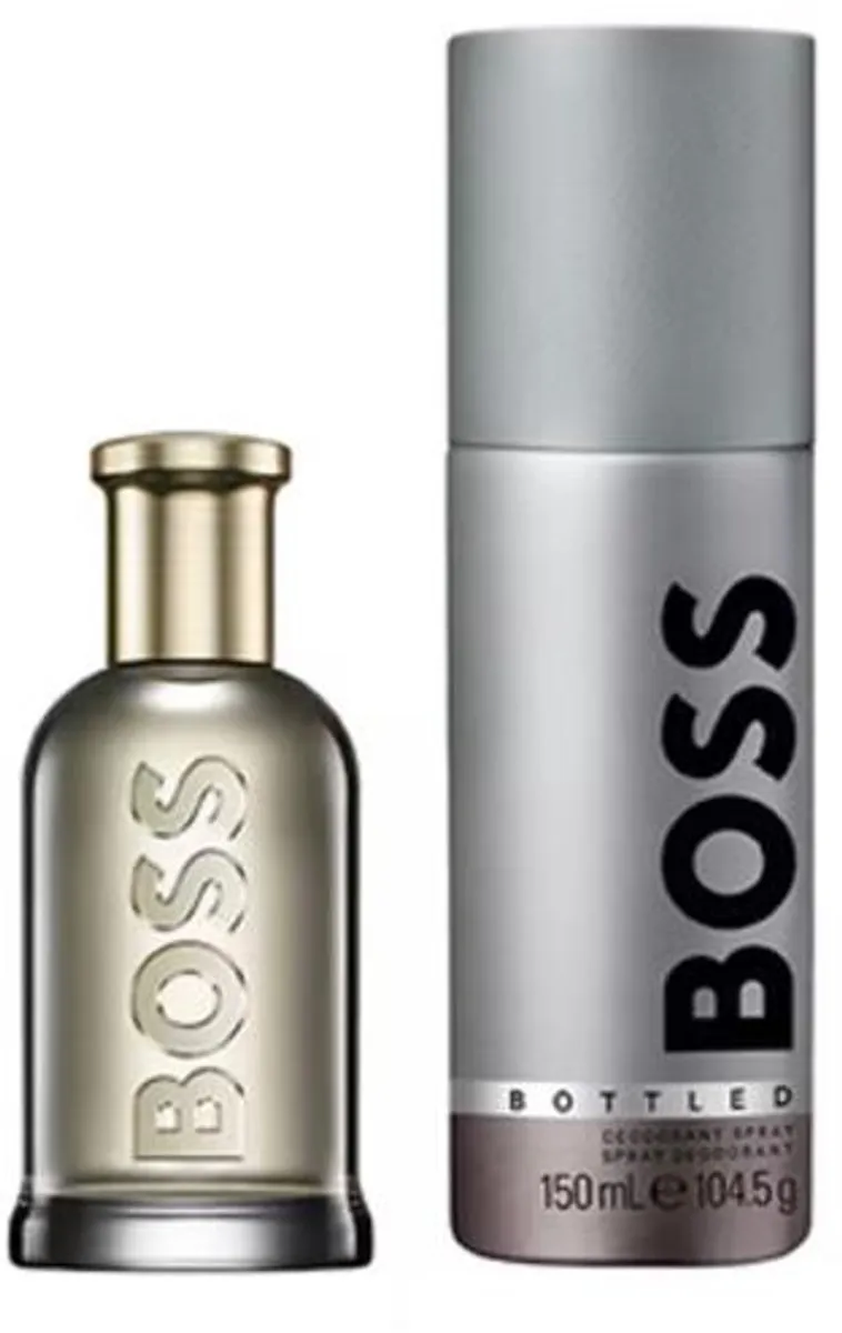 Hugo Boss Bottled Parfumset - 200ml (50ml EDP + 150ml Deo)
