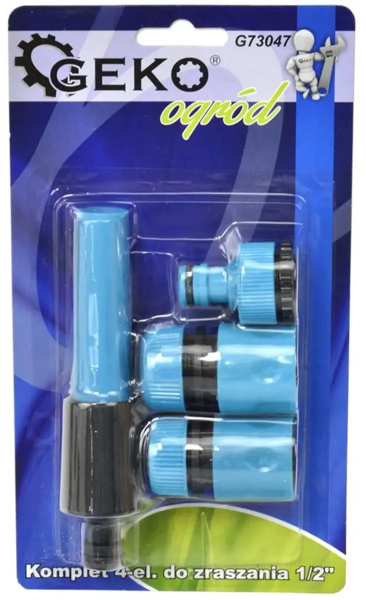 GEKO G73047 Sproeiset 4-delig - voor 1/2" slang - afbeelding 3 van 3