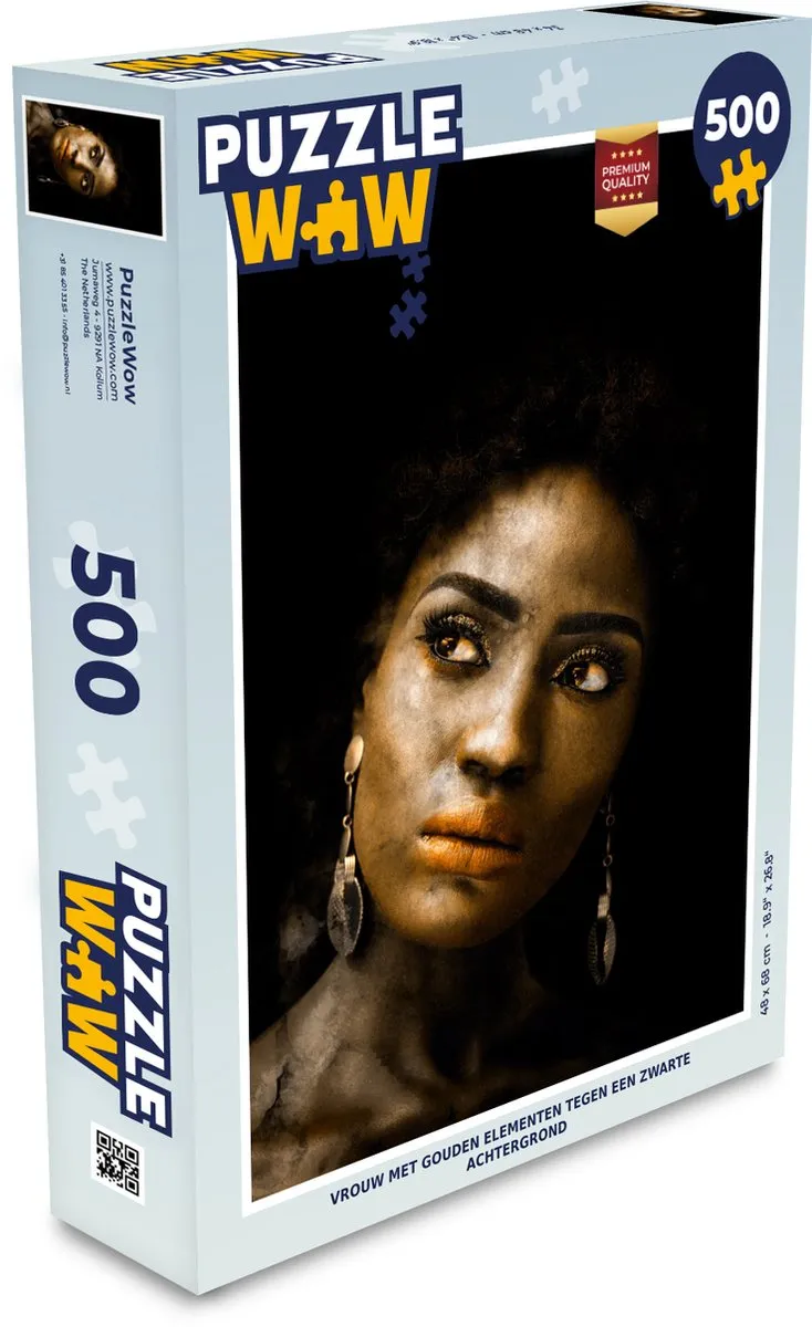 PuzzleWow Puzzel Vrouw Legpuzzel 500 Stuks