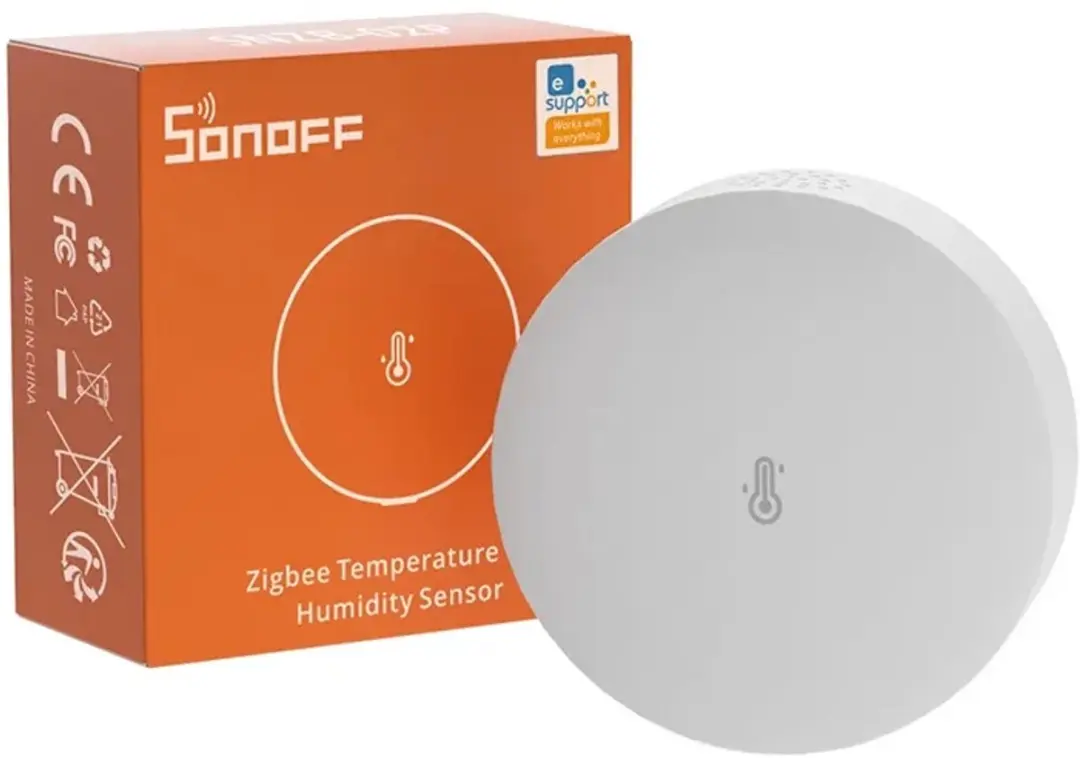 SONOFF SNZB-02P ZigBee 3.0 slimme temperatuur- en vochtigheidssensor, voor bewak