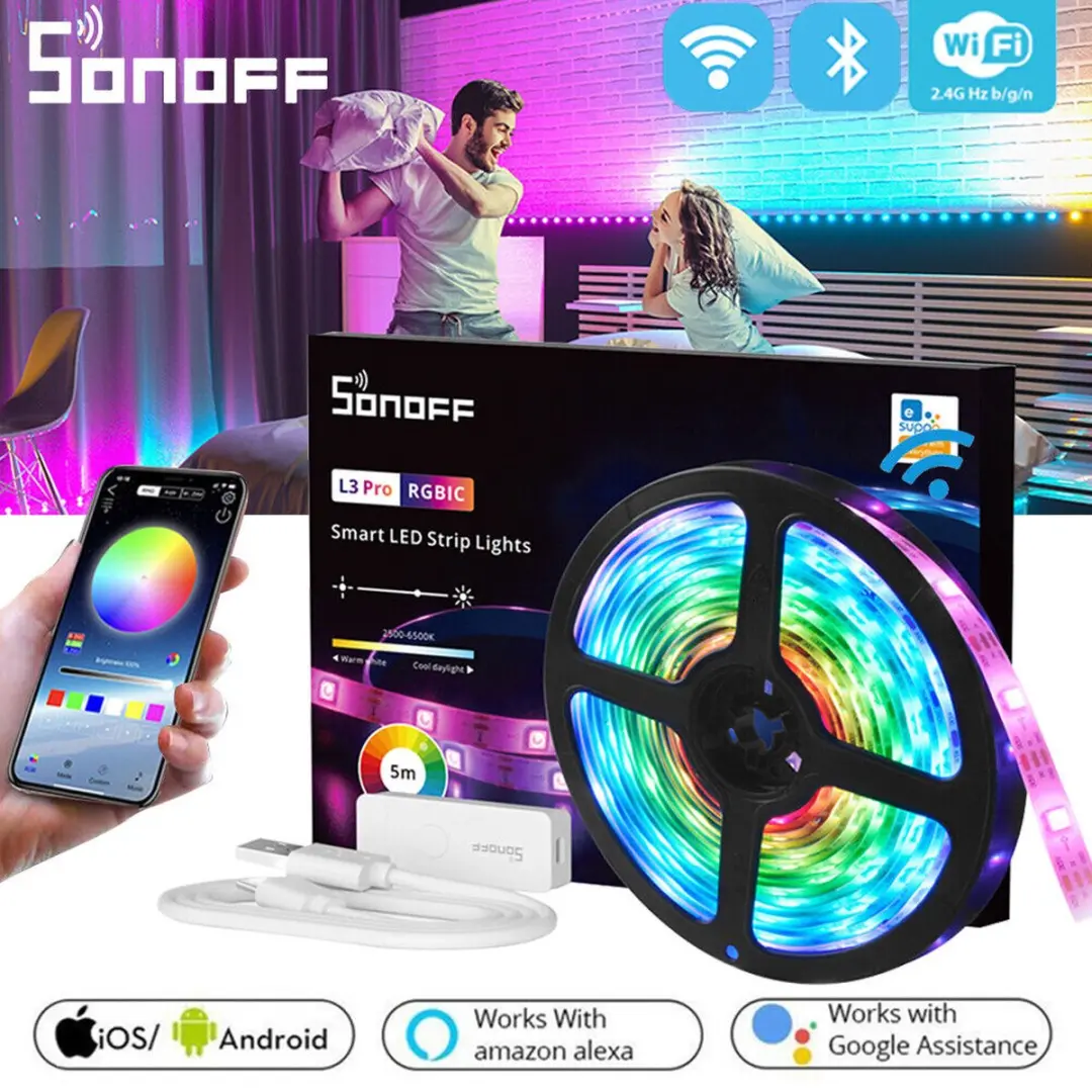 Sonoff L3 Pro 5M RGBIC LED-strip