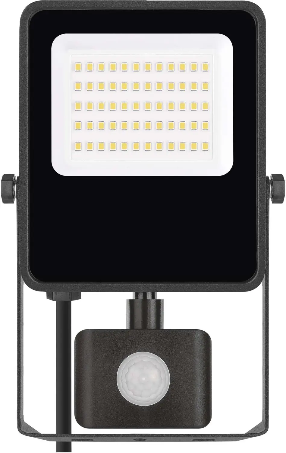 EMOS VISIO LED-spot met bewegingssensor, 30 W, zwart, neutraal wit, ZS2933