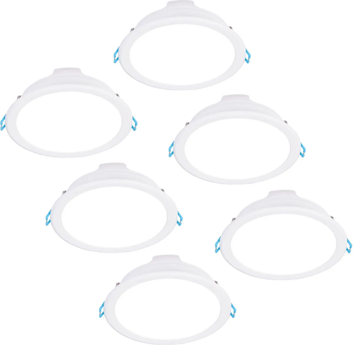 LEDVION 6X LED Inbouwspot Ø140mm 12W