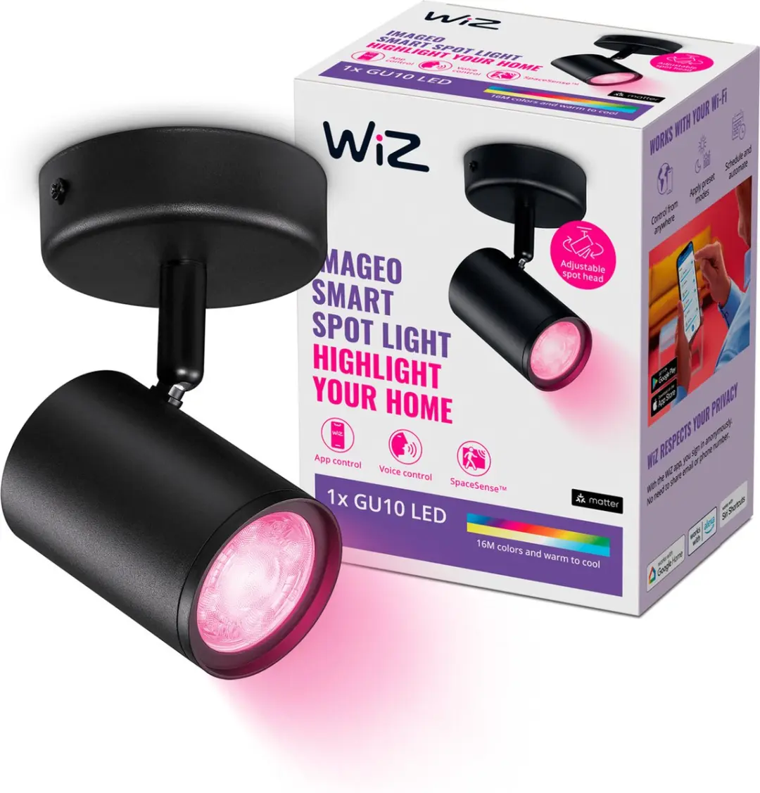 WiZ Imageo Plafondlamp 5W GU10