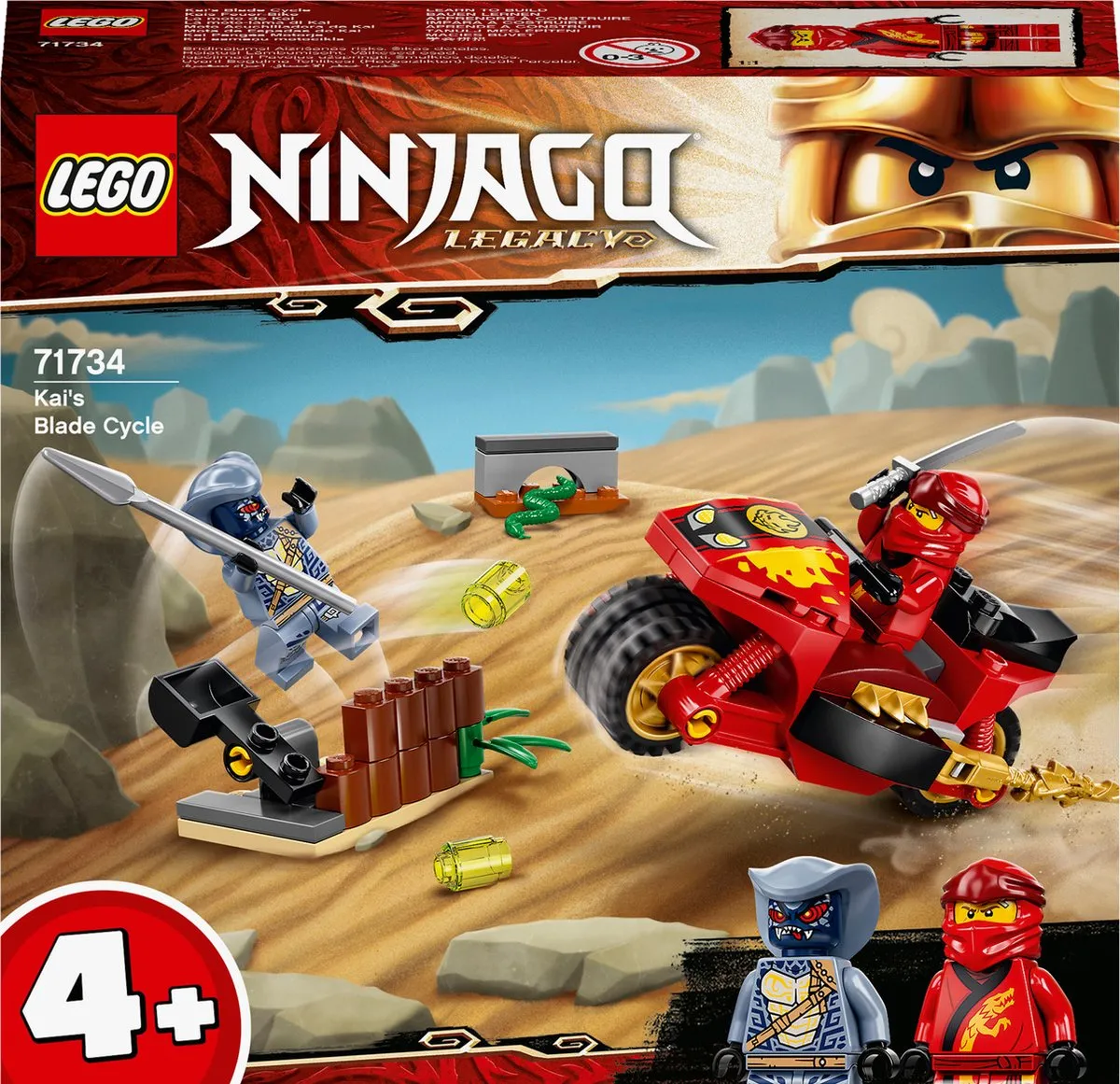 LEGO Ninjago Kai's Zwaardmotor 71734