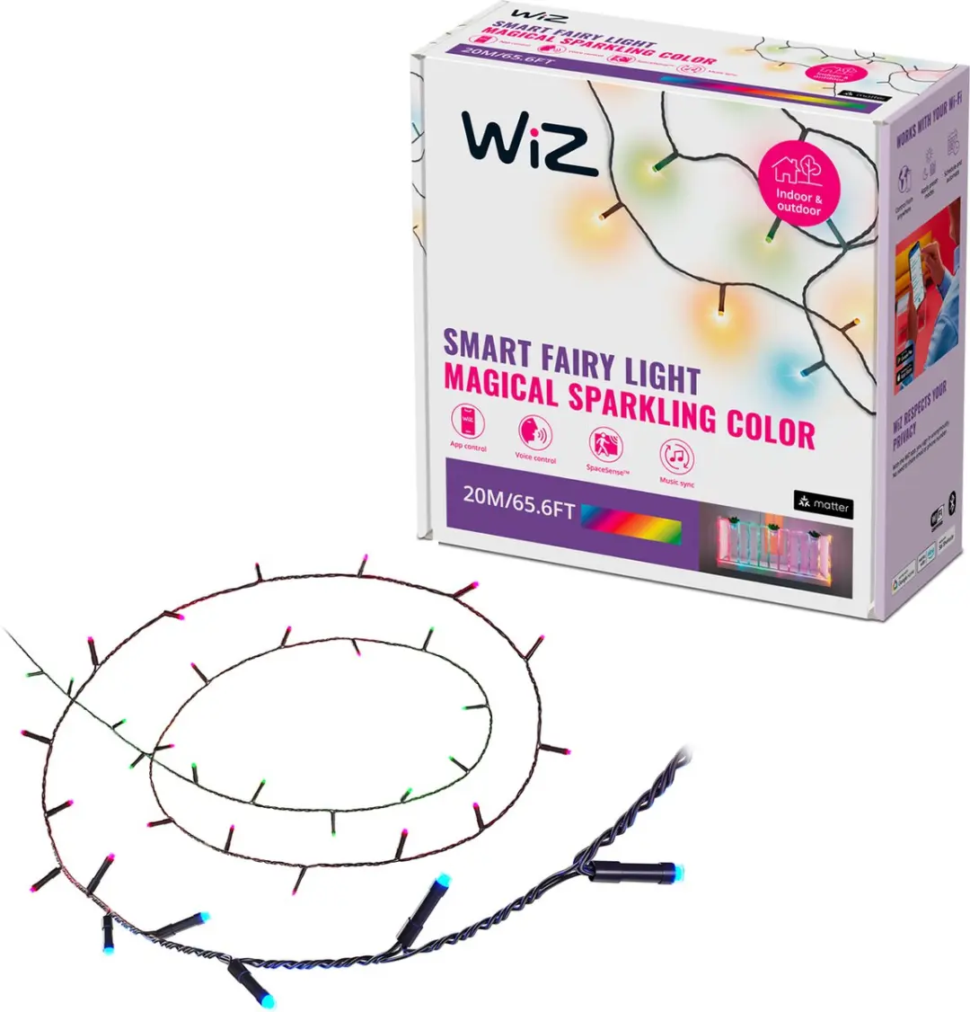 WiZ Smart Fairy Light Lichtketting 20m
