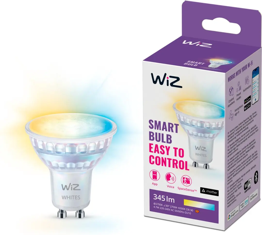 WiZ Slimme LED Spot GU10