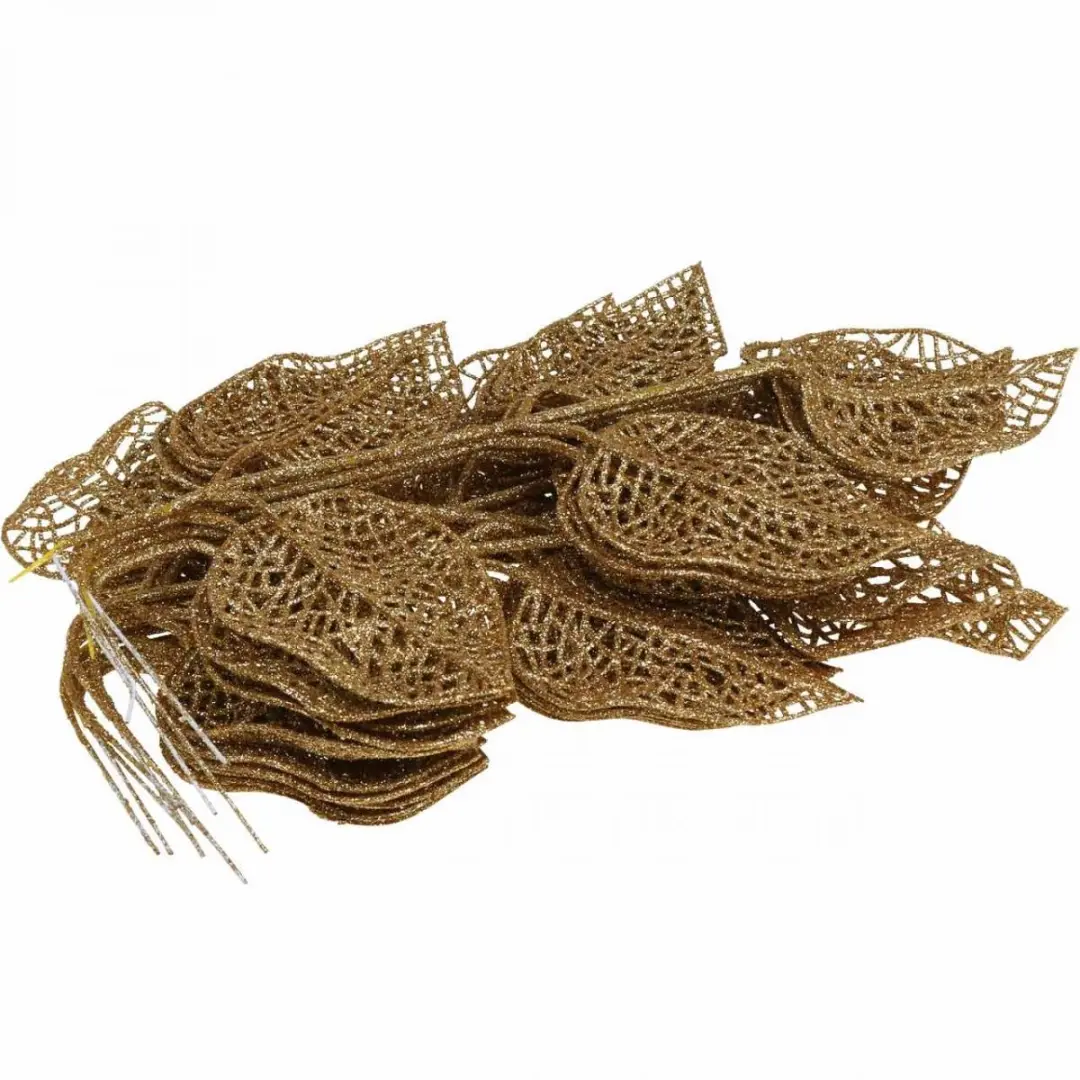 Kaemingk Kerstspray Goud - 10 stuks - afbeelding 2 van 4
