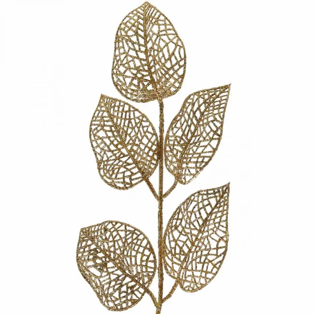 Kaemingk Kerstspray Goud - 10 stuks - afbeelding 3 van 4