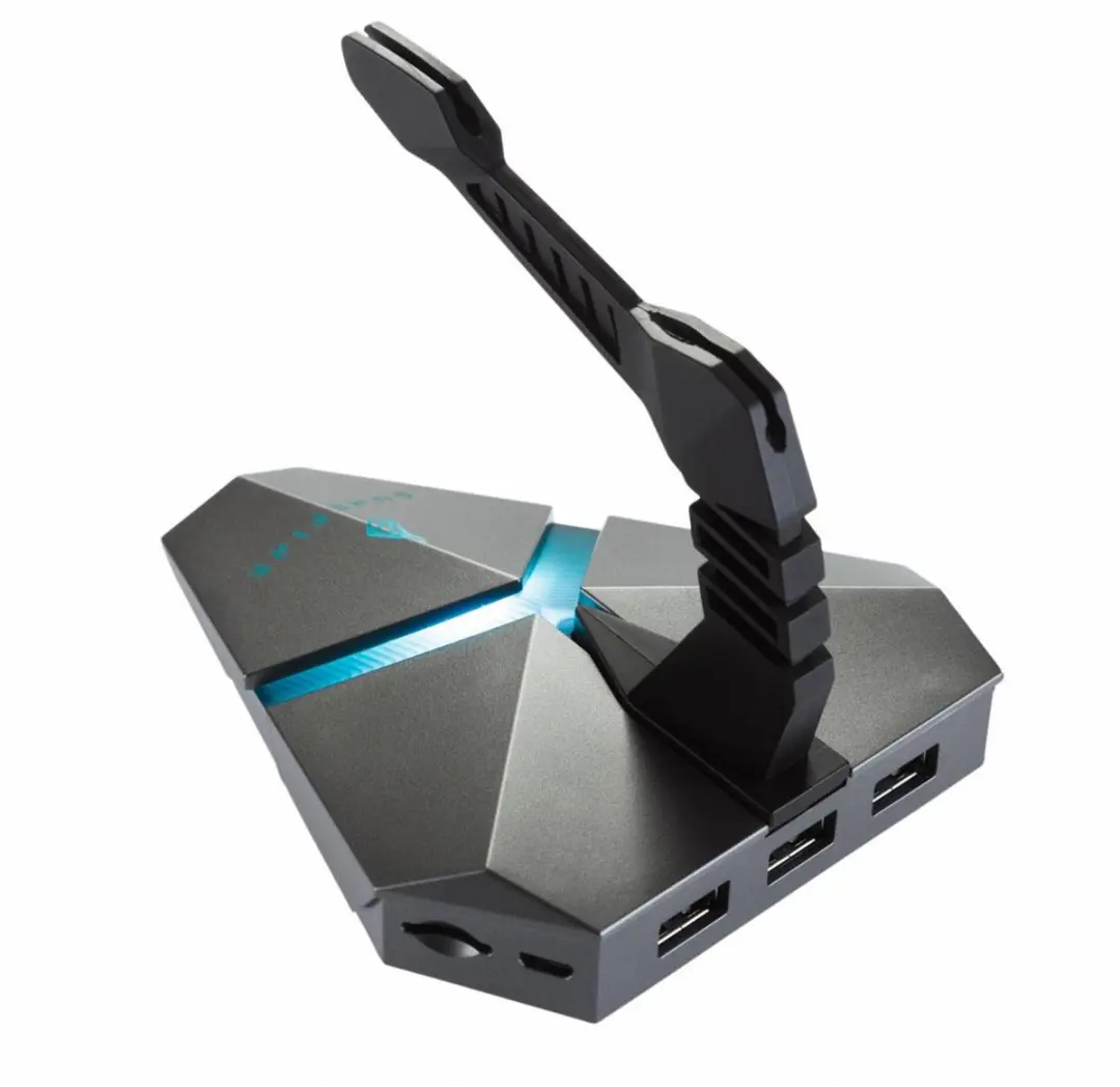 SureFire Axis 48814 Bungee USB Hub - Zwart - afbeelding 2 van 6