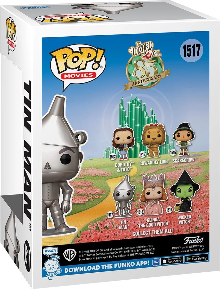 Funko Pop! The Wizard Of Oz Tin Man 75976 - Multicolor