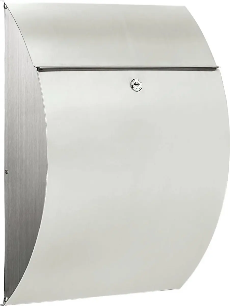 BURG-WÄCHTER Riviera 3835 Ni Brievenbus - RVS - Zilver - afbeelding 4 van 6