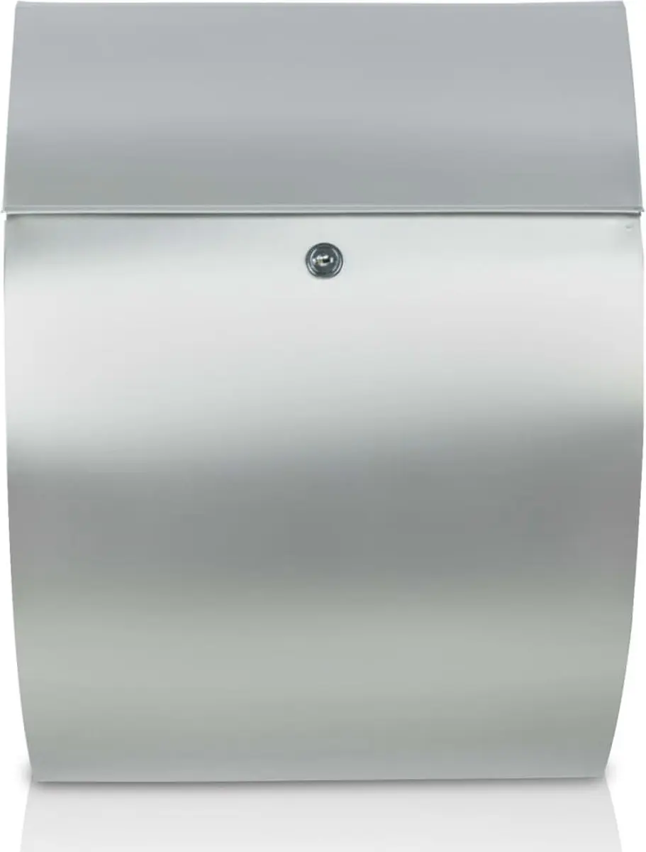 BURG-WÄCHTER Riviera 3835 Ni Brievenbus - RVS - Zilver - afbeelding 2 van 6