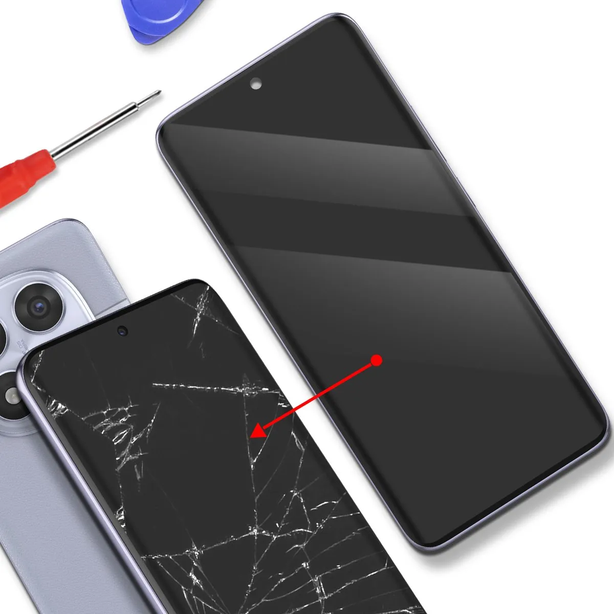 Xiaomi Compleet AMOLED Scherm Redmi Note 14 Pro 5G - Lavendel