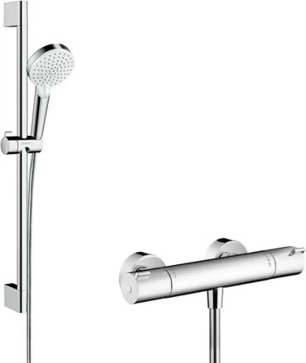 Hansgrohe Crometta Ecostat 1001 CL Douchestang 65cm