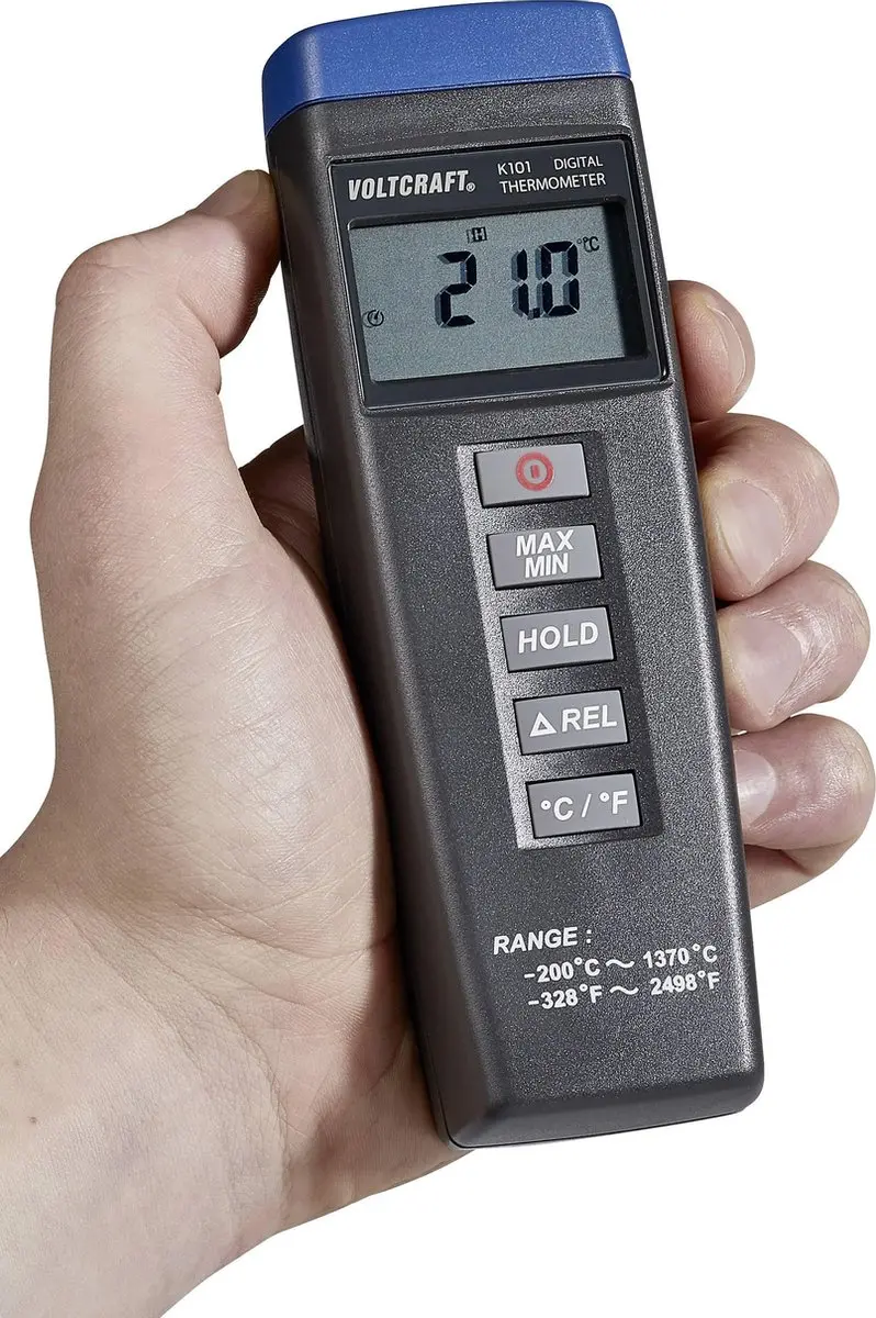 Voltcraft K101 Temperatuurmeter - Sensortype K - afbeelding 3 van 6