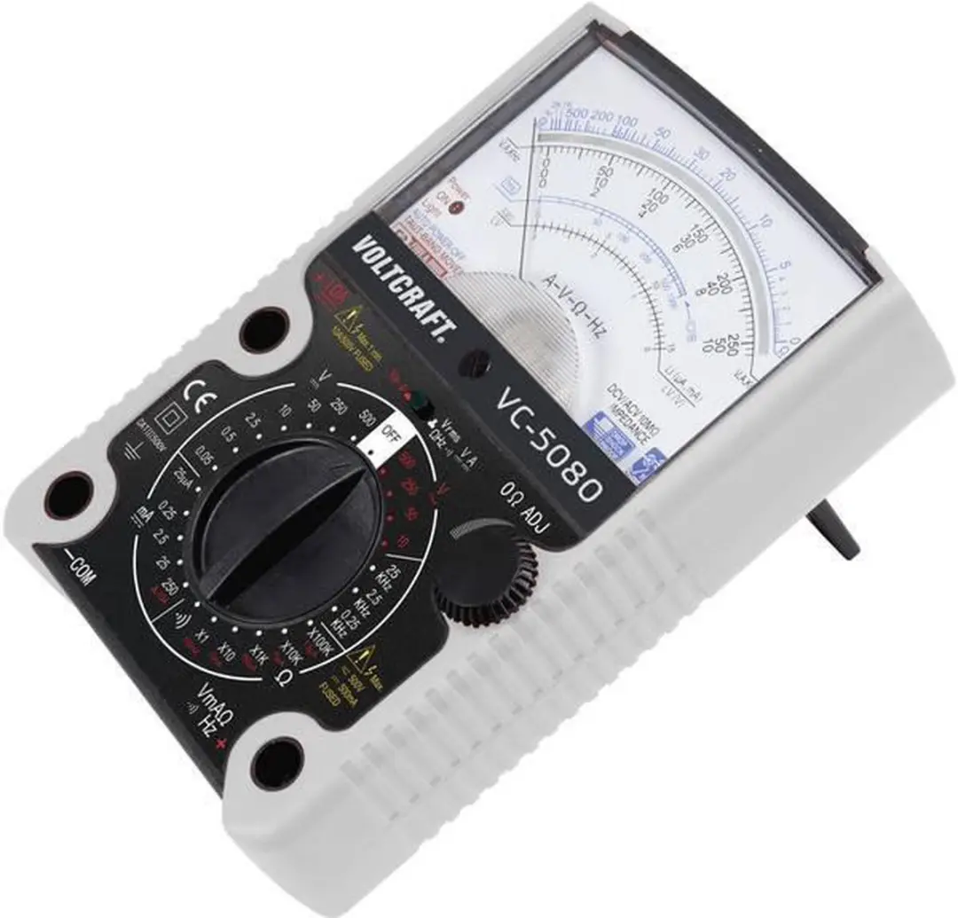 Voltcraft VC-5080 Analoge Multimeter - CAT III 500V - afbeelding 2 van 5