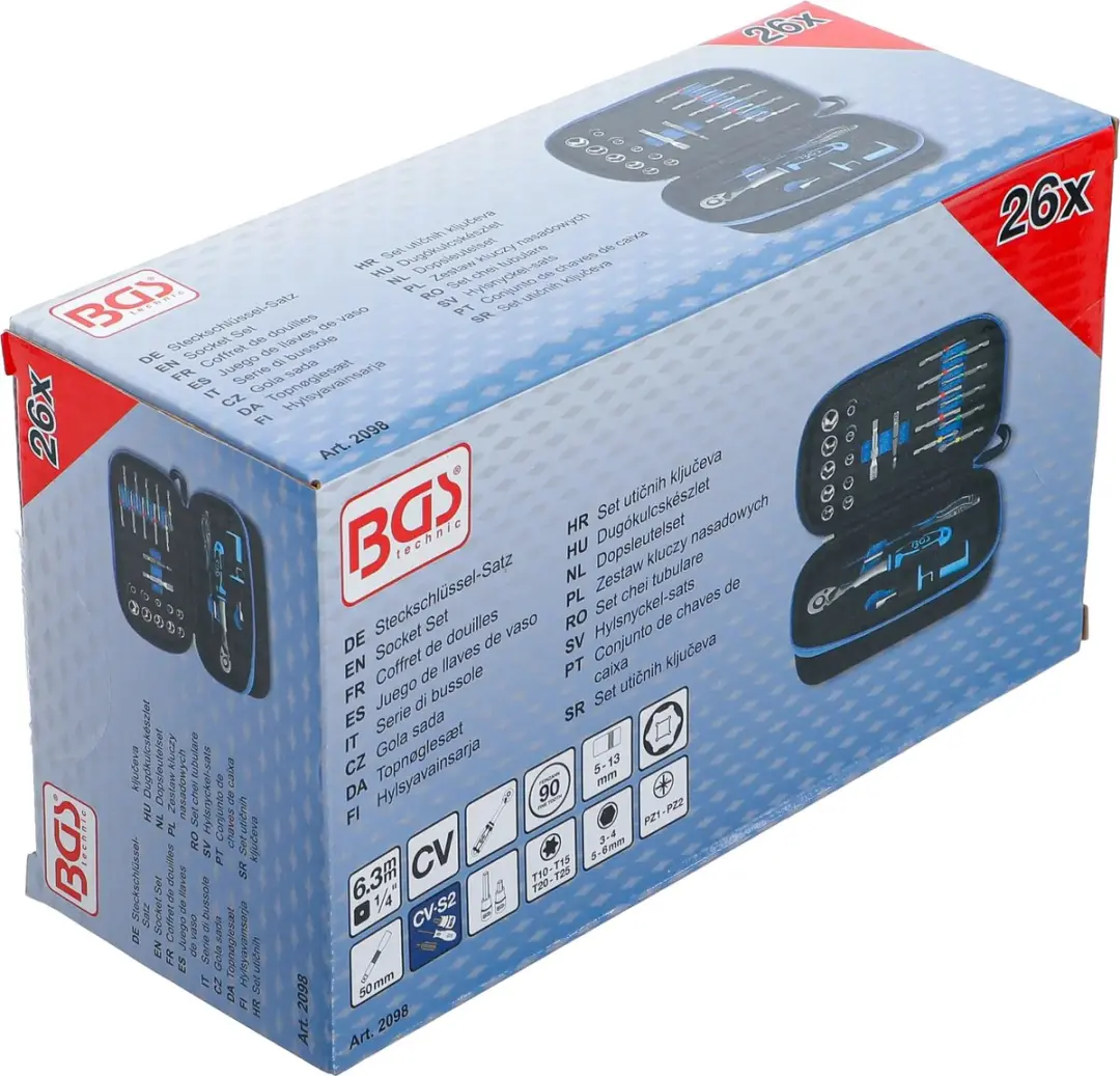 BGS technic Dopsleutelset 2098