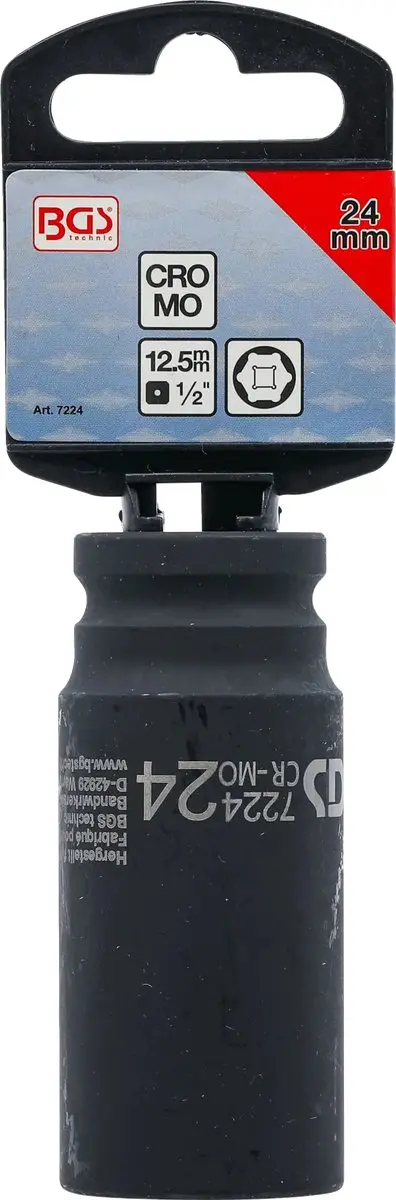 BGS Krachtdop 24mm 1/2 zeskant - BGS7224 - afbeelding 6 van 6