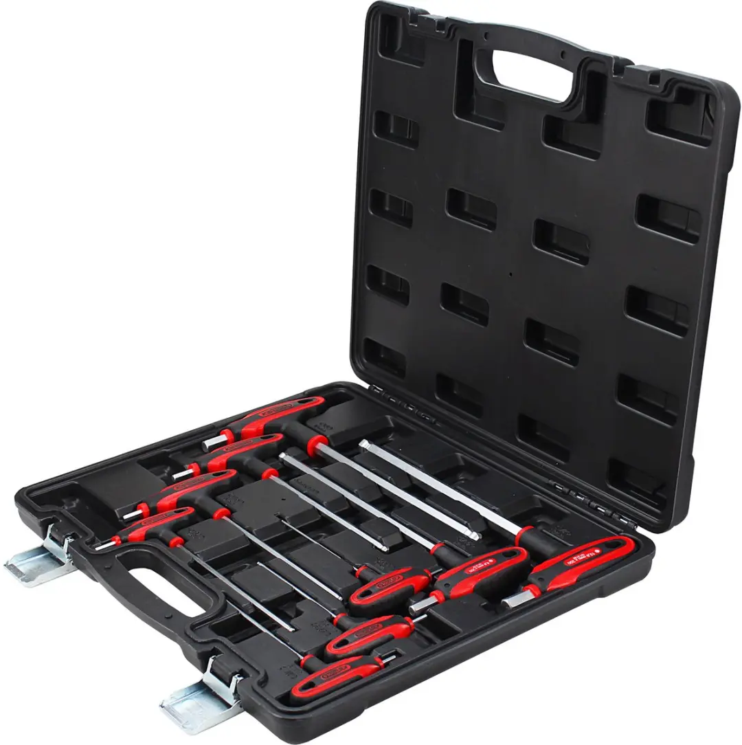 KS Tools Ergo Torque Plus Inbussleutelset 9-delig 2-12mm - afbeelding 5 van 6