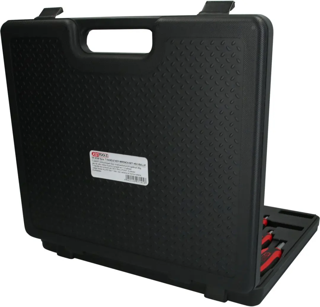KS Tools Ergo Torque Plus Inbussleutelset 9-delig 2-12mm - afbeelding 2 van 6