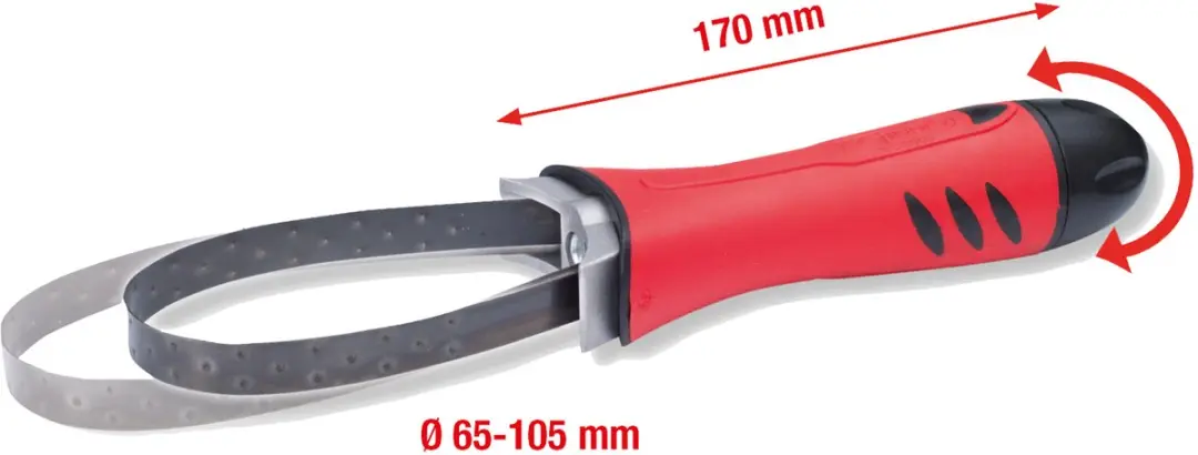 KS Tools 155.5005 Oliefiltersleutel - Ø 65-105mm - afbeelding 3 van 6