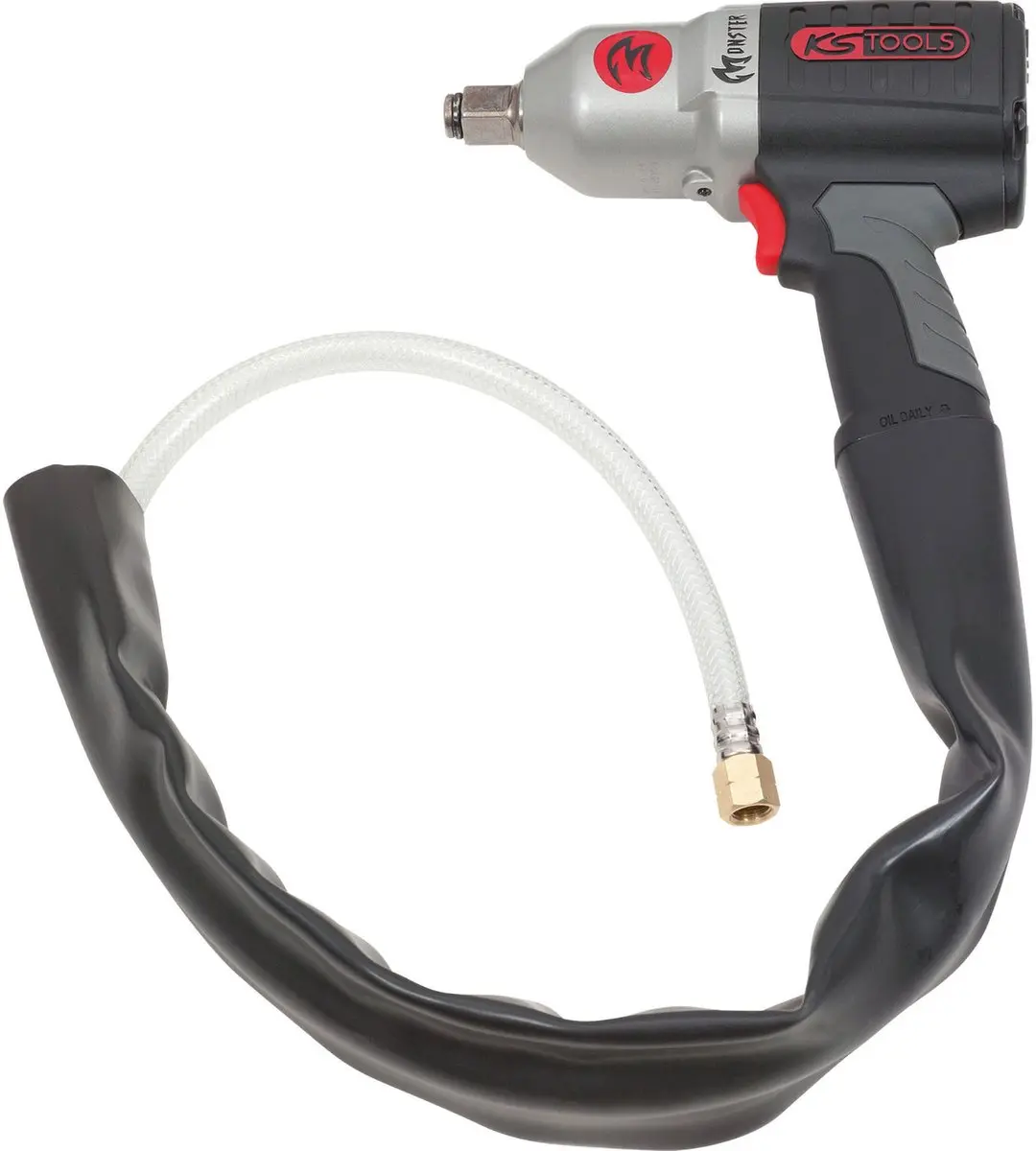 KS tools pneumatische slagmoersleutel - 1/2" - 1690 Nm - 512.3785 - afbeelding 2 van 6