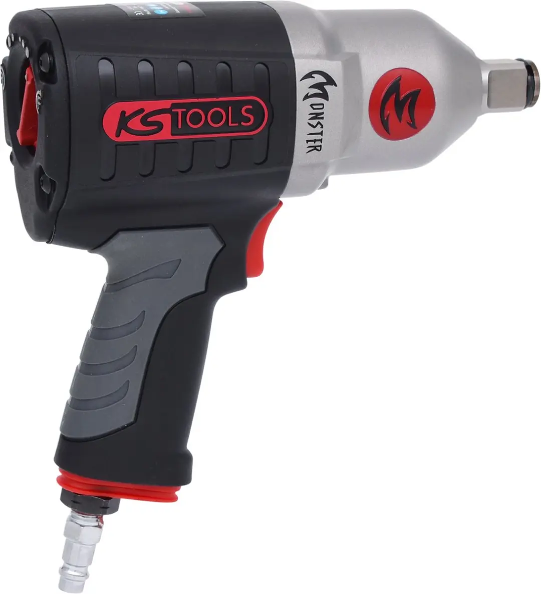 KS tools pneumatische slagmoersleutel - 1/2" - 1690 Nm - 512.3785 - afbeelding 4 van 6