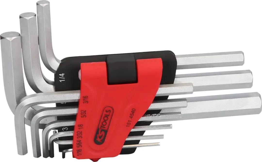 KS Tools 151.4540 Inbus Haakse Schroevendraaierset 9-delig