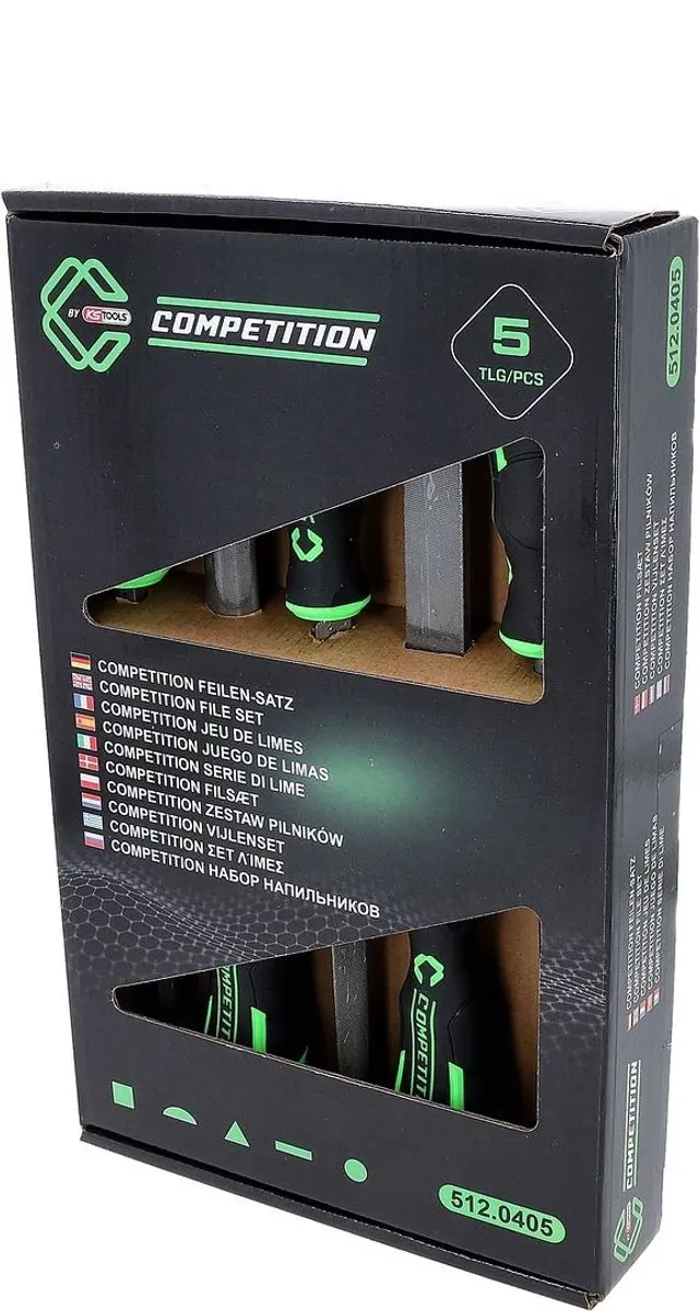 KS Tools 512.0405 Competitie Vijlenset - 250 cm - afbeelding 3 van 4