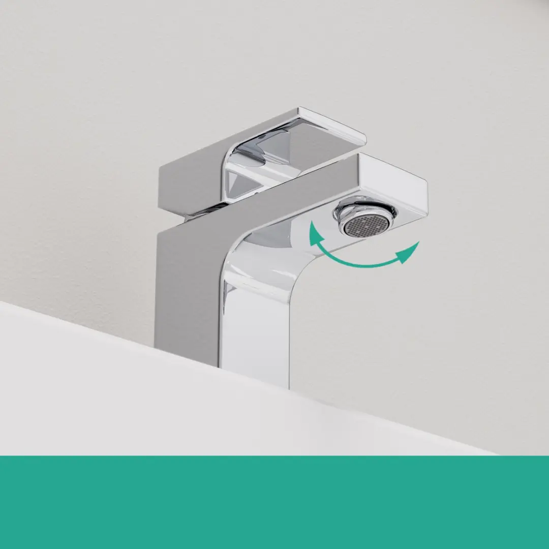 Hansgrohe Vernis Shape wastafelkraan 70 - Chroom - afbeelding 3 van 6