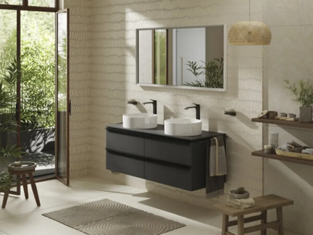 Hansgrohe Xelu Q Console 1360/550 54118910 wastafelconsole - Diamantgrijs mat - afbeelding 3 van 3